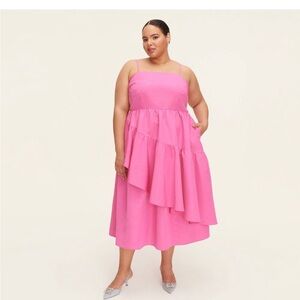 Kate Spade New York Elegant Pink Tiered Dress
